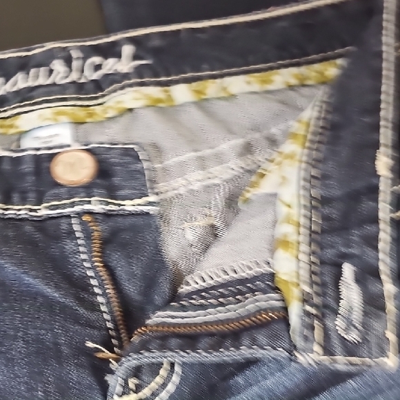 Maurices Dark Blue Boot Cut Jeans - Picture 5 of 11